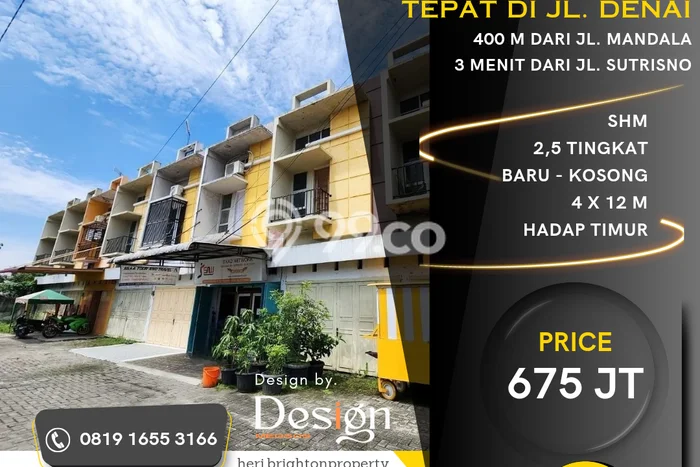 Rumah Modern Minimalis 1 Kamar Bisa Langsung Pindah di Medan Denai Rumah Modern Minimalis 1 Kamar Bisa Langsung Pindah di Medan Denai