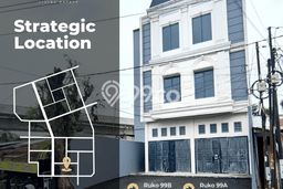 Ruko Paling Dicari LB 140m2 Dijual di Medan Petisah Ruko Paling Dicari LB 140m2 Dijual di Medan Petisah