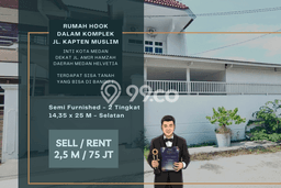 Rumah Strategis Minimalis Lb 286m2 di Medan Helvetia, Medan Rumah Strategis Minimalis Lb 286m2 di Medan Helvetia, Medan