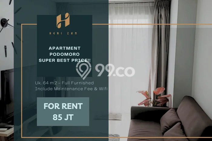 Disewakan Apartemen Minimalis 64m2 Punya 2 KT, 2 KM, Lokasi di Medan Barat Disewakan Apartemen Minimalis 64m2 Punya 2 KT, 2 KM, Lokasi di Medan Barat
