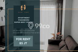 Disewakan Apartemen Minimalis 64m2 Punya 2 KT, 2 KM, Lokasi di Medan Barat Disewakan Apartemen Minimalis 64m2 Punya 2 KT, 2 KM, Lokasi di Medan Barat