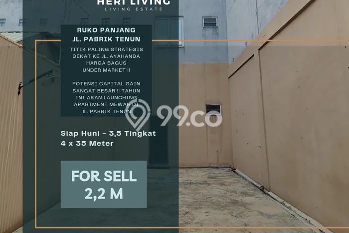 Ruko Dijual di Medan Petisah LT 140m2, LB 180m2 untuk Investasi Ruko Dijual di Medan Petisah LT 140m2, LB 180m2 untuk Investasi