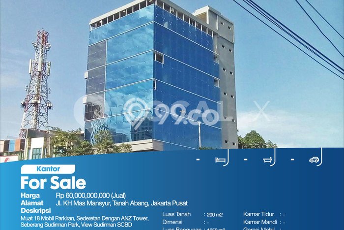 Paling Dicari! Kantor Dijual di KH Mas Mansyur Harga Kompetitif Paling Dicari! Kantor Dijual di KH Mas Mansyur Harga Kompetitif