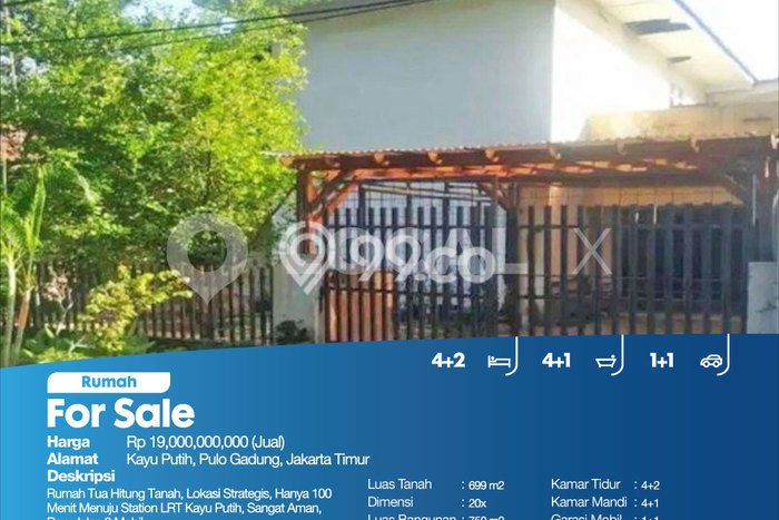 Hot Offer Hunian Mewah Ideal dan Luas di Pulo Gadung, Jakarta Timur Hot Offer Hunian Mewah Ideal dan Luas di Pulo Gadung, Jakarta Timur