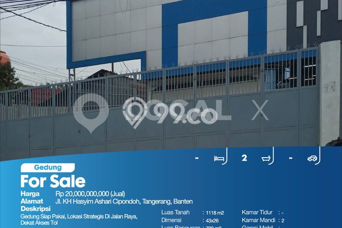 Dijual Kantor di Cipondoh, Tangerang Harga Penawaran Spesial Dijual Kantor di Cipondoh, Tangerang Harga Penawaran Spesial