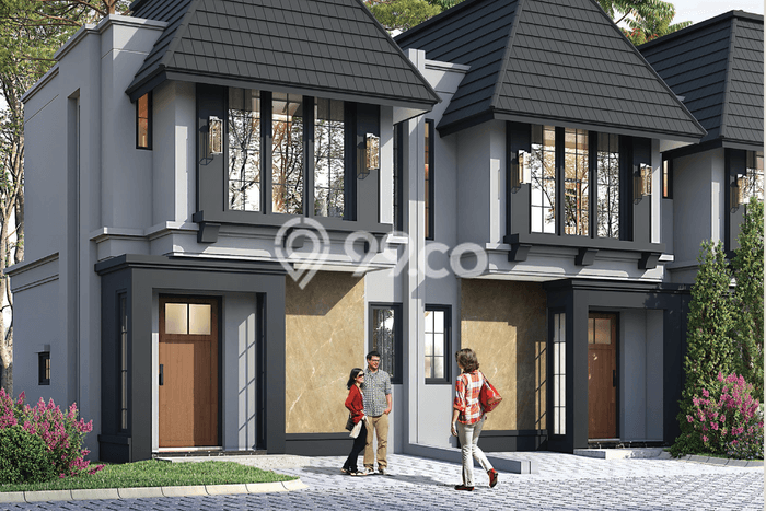 Rumah Modern Cantik 2 Kamar Siap Huni di BSD Rumah Modern Cantik 2 Kamar Siap Huni di BSD