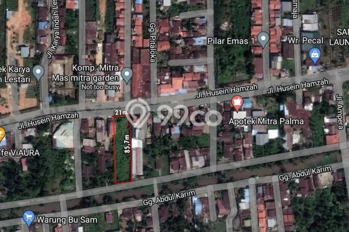Tanah Kavling di Pontianak Barat Dijual dengan Luas 1806m2 Tanah Kavling di Pontianak Barat Dijual dengan Luas 1806m2