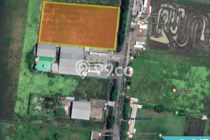 Tanah Kosong Dijual di Sidoarjo dengan Area 9750m2 Tanah Kosong Dijual di Sidoarjo dengan Area 9750m2