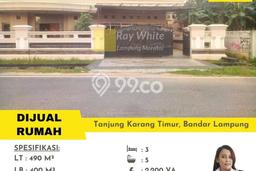 Rumah Asri di Tanjung Karang Timur, Bandar Lampung, Luas 490m2m² Bangunan 400m2m² Rumah Asri di Tanjung Karang Timur, Bandar Lampung, Luas 490m2m² Bangunan 400m2m²
