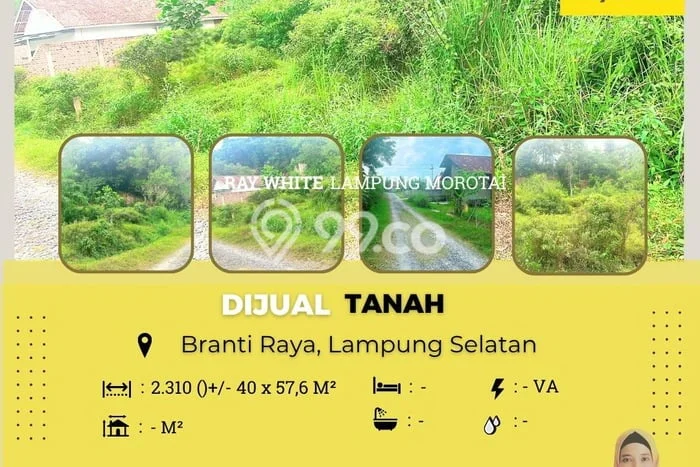 Dijual Tanah di Natar Lampung Selatan Luas 2310m2 SHM Dijual Tanah di Natar Lampung Selatan Luas 2310m2 SHM