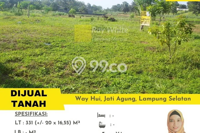 LOKASI STRATEGIS! Tanah di Jati Agung, Luas 331m2m², Lingkungan Nyaman, Cocok untuk Hunian LOKASI STRATEGIS! Tanah di Jati Agung, Luas 331m2m², Lingkungan Nyaman, Cocok untuk Hunian