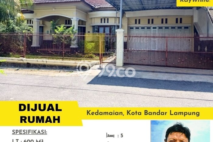 Rumah Strategis Minimalis Lb 350m2 di Tanjung Karang Timur, Bandar Lampung Rumah Strategis Minimalis Lb 350m2 di Tanjung Karang Timur, Bandar Lampung