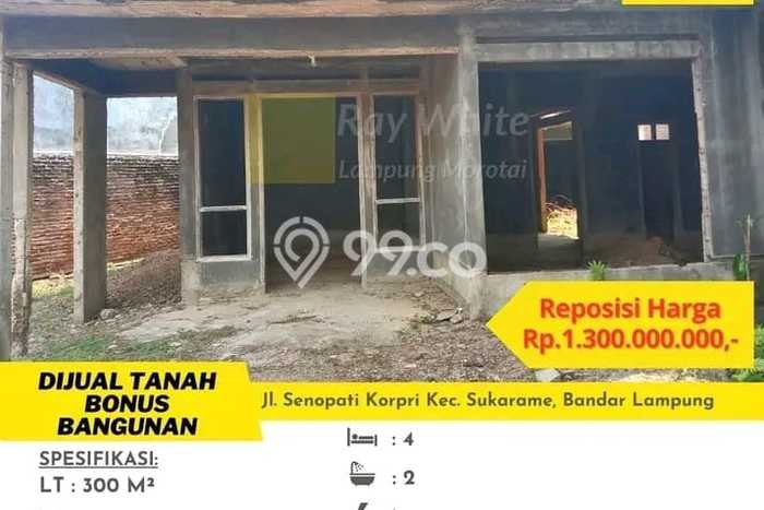 Dijual Rumah Strategis Bagus Punya 4 KT di Sukarame Bandar Lampung SHM Dijual Rumah Strategis Bagus Punya 4 KT di Sukarame Bandar Lampung SHM