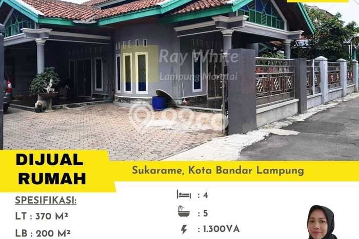 Rumah Strategis Minimalis Lb 200m2 di Sukarame, Bandar Lampung Rumah Strategis Minimalis Lb 200m2 di Sukarame, Bandar Lampung