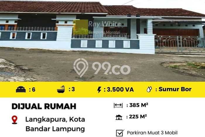 Rumah Strategis Minimalis Lb 225m2 di Kemiling, Bandar Lampung Rumah Strategis Minimalis Lb 225m2 di Kemiling, Bandar Lampung