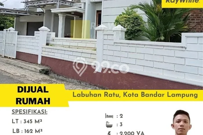 Jual Rumah Bagus Siap Huni LB 162m2 di Way Halim, Bandar Lampung Jual Rumah Bagus Siap Huni LB 162m2 di Way Halim, Bandar Lampung