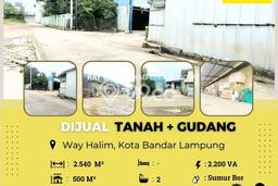 Jual Rumah Murah Meriah Way Halim Punya 3 KT & LT 2540m2 Jual Rumah Murah Meriah Way Halim Punya 3 KT & LT 2540m2