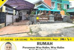 Rumah EXCLUSIVE! di Way Halim, Bandar Lampung, LT 165m2m² Bangunan 123m2m², BISA KPR Rumah EXCLUSIVE! di Way Halim, Bandar Lampung, LT 165m2m² Bangunan 123m2m², BISA KPR