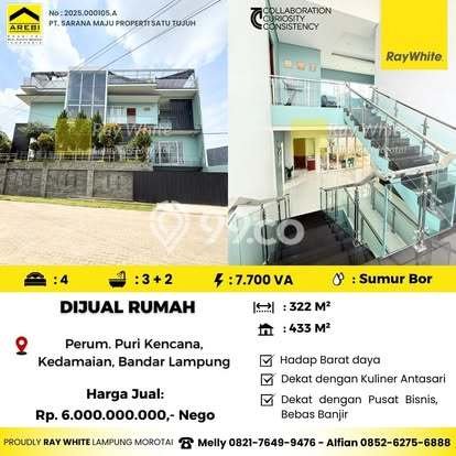 Best Deal Hunian Mewah Ideal dan Luas di Tanjung Karang Timur, Bandar Lampung Best Deal Hunian Mewah Ideal dan Luas di Tanjung Karang Timur, Bandar Lampung