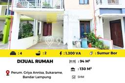 Rumah Murah Dijual Area Sukarame, Bandar Lampung Harga Rp 500 Juta Rumah Murah Dijual Area Sukarame, Bandar Lampung Harga Rp 500 Juta