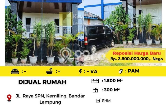 Dijual Hunian Mewah dengan Fasilitas Sekitar Komplit di Tanjung Karang Barat, Bandar Lampung Dijual Hunian Mewah dengan Fasilitas Sekitar Komplit di Tanjung Karang Barat, Bandar Lampung