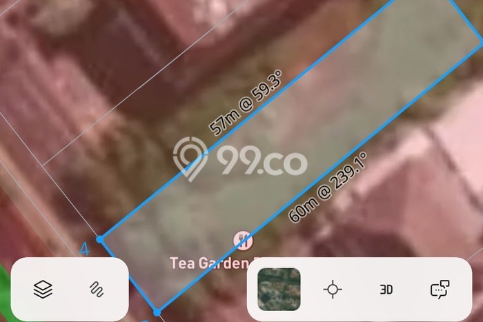 Lahan untuk Disewa di Badung Luas 1580m2 Lahan untuk Disewa di Badung Luas 1580m2