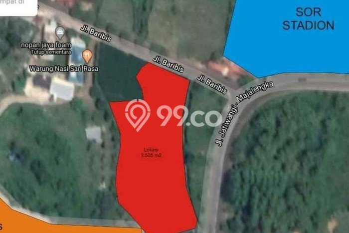 Tanah untuk Dijual di Cigasong Majalengka Luas 3505m2 Tanah untuk Dijual di Cigasong Majalengka Luas 3505m2