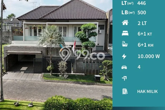 Hunian Mewah LB 500m2 Siap Huni Desain Elegan di Dieng, Malang Hunian Mewah LB 500m2 Siap Huni Desain Elegan di Dieng, Malang