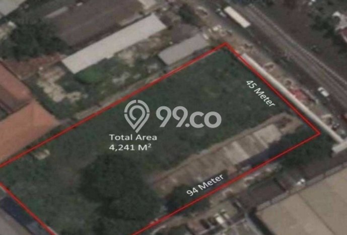 Lahan untuk Dijual Lokasi Senen, Jakarta Pusat Luas 4241m2 - Lahan untuk Dijual Lokasi Senen, Jakarta Pusat Luas 4241m2 -