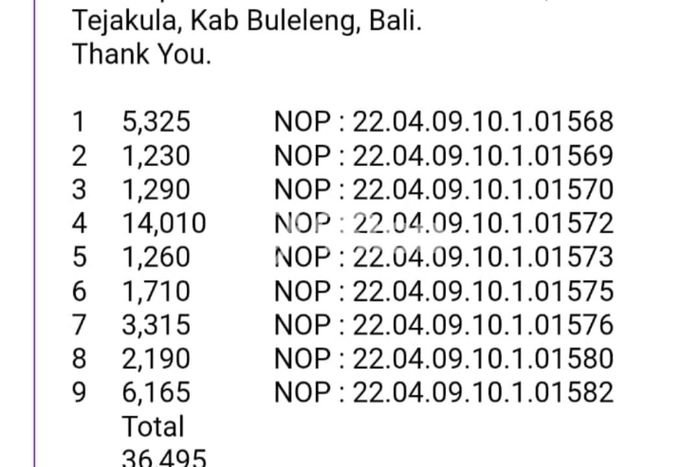 Dijual Tanah di Buleleng, Luas 36495m2 SHM Dijual Tanah di Buleleng, Luas 36495m2 SHM