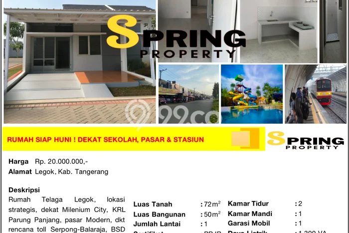 BEST DEAL! Rumah area Legok, 1 KM, Dekat Pusat Kota, Luas 72m2m² LB 50m2m² BEST DEAL! Rumah area Legok, 1 KM, Dekat Pusat Kota, Luas 72m2m² LB 50m2m²