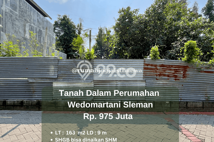 Kavling Tanah Dijual di Ngemplak Sleman Spesifikasi 163m2 Kavling Tanah Dijual di Ngemplak Sleman Spesifikasi 163m2