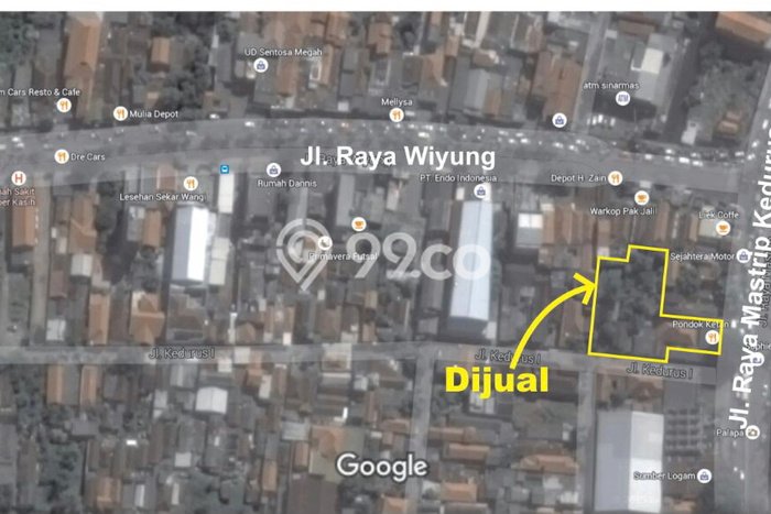 Jual Komersial Area Komersial Kawasan Kebraon, Luas 200m2m², Jalan Utama Jual Komersial Area Komersial Kawasan Kebraon, Luas 200m2m², Jalan Utama