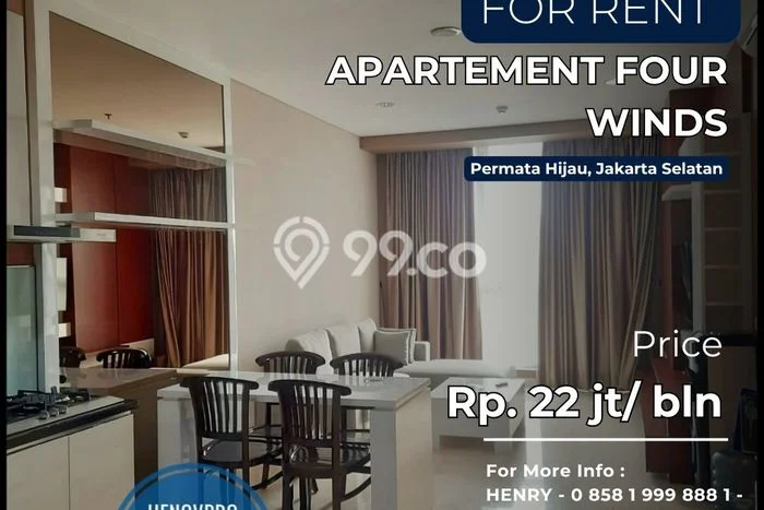 Sewa Apartemen Murah di Permata Hijau 2 Bedroom Sewa Apartemen Murah di Permata Hijau 2 Bedroom