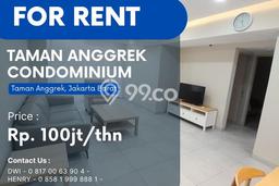 Apartemen Kawasan Taman Anggrek, 1 KM, Luas 88m², Area Elite Apartemen Kawasan Taman Anggrek, 1 KM, Luas 88m², Area Elite