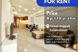 Taman Anggrek Unit 2+1 BR Full Furnish Best Garden View Taman Anggrek Unit 2+1 BR Full Furnish Best Garden View