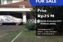 Bisa KPR! Rumah Kapten Tendean, Jakarta Selatan, Luas 794m2m² LB 334m2m² Bisa KPR! Rumah Kapten Tendean, Jakarta Selatan, Luas 794m2m² LB 334m2m²