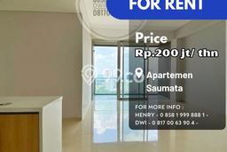 Disewa Apartemen Saumata Unit 2+1BR High Floor Furnish City View Disewa Apartemen Saumata Unit 2+1BR High Floor Furnish City View