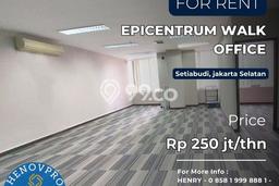 LOKASI STRATEGIS! Kantor Disewakan di Setiabudi, Luas 95m², Kawasan Berkembang LOKASI STRATEGIS! Kantor Disewakan di Setiabudi, Luas 95m², Kawasan Berkembang