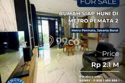 Rumah Apik 2 LantaI & Cantik, Siap Huni di Metro Pemata 2 Rumah Apik 2 LantaI & Cantik, Siap Huni di Metro Pemata 2