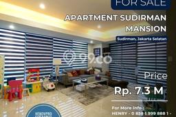 Apartemen Kawasan Sudirman, 2 KM, Luas 175m2m², View Kota Apartemen Kawasan Sudirman, 2 KM, Luas 175m2m², View Kota