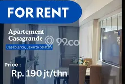 Apartemen Minimalis untuk Disewa, 2 Kamar di Jakarta Selatan Apartemen Minimalis untuk Disewa, 2 Kamar di Jakarta Selatan