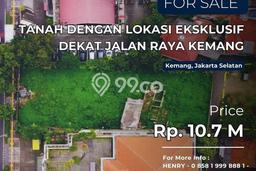 Tanah Kavling Dijual di Kemang, Jakarta Selatan dengan Luas Tanah 535m2 Tanah Kavling Dijual di Kemang, Jakarta Selatan dengan Luas Tanah 535m2