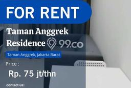 Apartemen Disewakan 1 Kamar Hemat Siap Huni di Jakarta Barat, Luas 38m2 Apartemen Disewakan 1 Kamar Hemat Siap Huni di Jakarta Barat, Luas 38m2