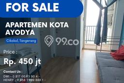 Apartemen Terjangkau Dijual di Tangerang 2 KT & 1 KM Apartemen Terjangkau Dijual di Tangerang 2 KT & 1 KM