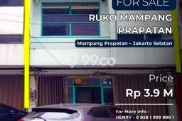 Ruko Dijual Lokasi Emas di Mampang Prapatan Luas 262m2 Ruko Dijual Lokasi Emas di Mampang Prapatan Luas 262m2