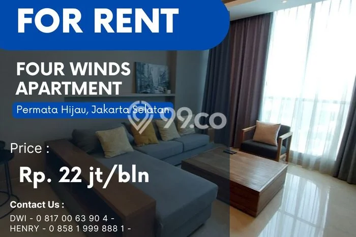Disewakan Apartemen Harga Terjangkau di Permata Hijau 2 Bedroom Disewakan Apartemen Harga Terjangkau di Permata Hijau 2 Bedroom