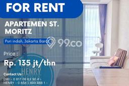 Apartemen Disewakan 2 Kamar Murah Siap Huni di Jakarta Barat, Luas 96m2 Apartemen Disewakan 2 Kamar Murah Siap Huni di Jakarta Barat, Luas 96m2