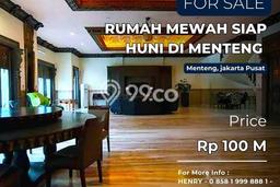 Dijual Rumah Premium dengan Fasilitas Sekitar Komplit di Menteng, Jakarta Pusat Dijual Rumah Premium dengan Fasilitas Sekitar Komplit di Menteng, Jakarta Pusat