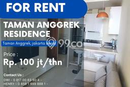 Apartemen di Taman Anggrek, 1 KT, Luas 50m², Akses Taman Anggrek, Jakarta Barat, Jakarta Barat Apartemen di Taman Anggrek, 1 KT, Luas 50m², Akses Taman Anggrek, Jakarta Barat, Jakarta Barat